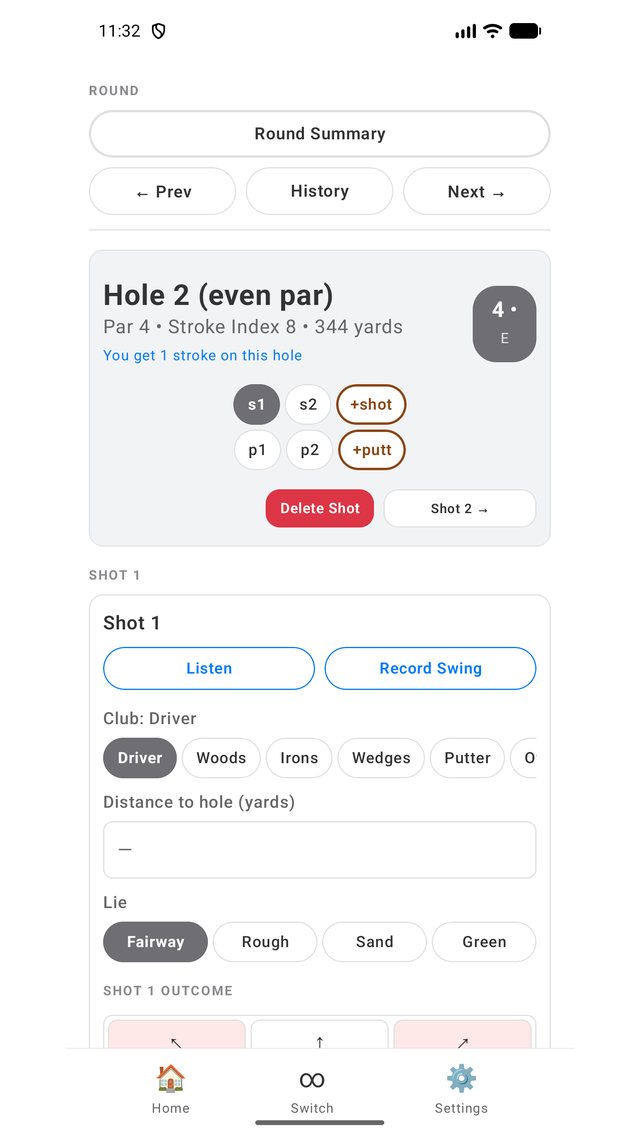 Golf Sparks screenshot 1