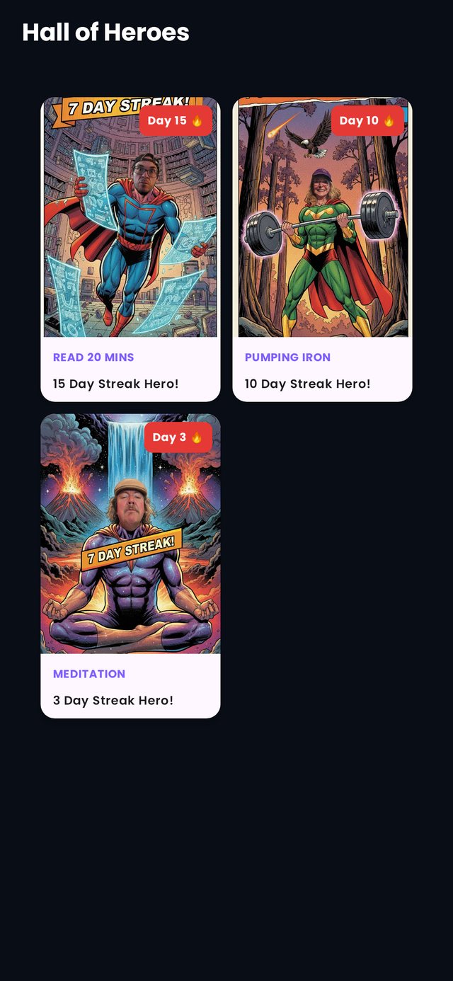 Hall of Heroes Gallery